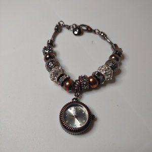 NY & C Beaded Watch Bracelet